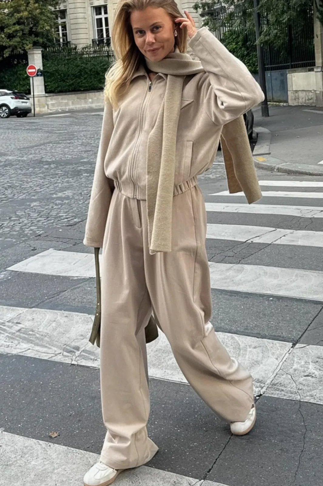 Hot BYIC Sarahic Short Jacket A23725 Light Beige