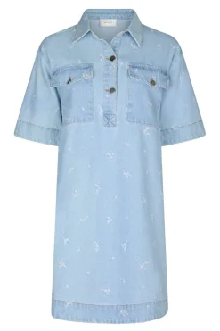 Hot Neo Noir Saras Denim Emb Dress 166045 145