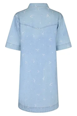 Hot Neo Noir Saras Denim Emb Dress 166045 145