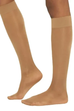 Sale Wolford Satin Touch 20 Knee Highs Gobi
