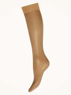 Sale Wolford Satin Touch 20 Knee Highs Gobi