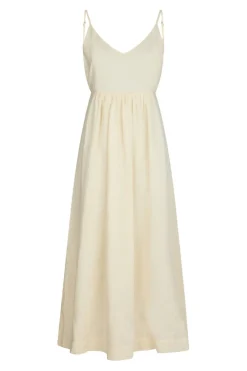 Sale Neo Noir Savani Long Linen Dress 165480 191