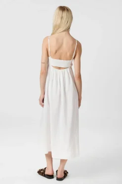 Sale Neo Noir Savani Long Linen Dress 165480 120