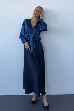 Karmamia Savannah Skirt Midnight Blue