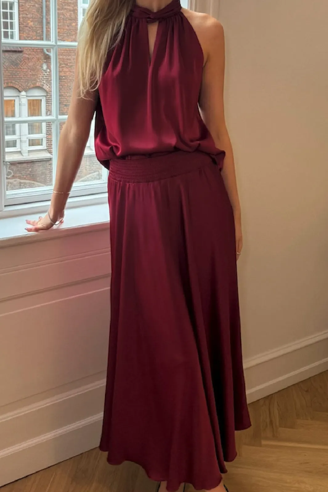 Best Karmamia Savannah Skirt 2018 Semi Rich Merlot