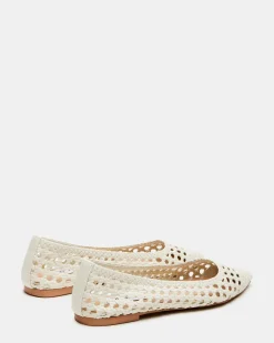 Discount Steve Madden Saxton Ballerina SM11003687 253 Bone