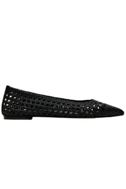 Discount Steve Madden Saxton Ballerina SM11003687 001 Black