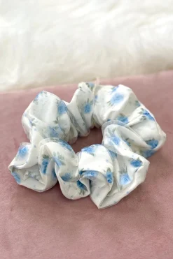Online A-bee Scarlett Scrunchie Blue