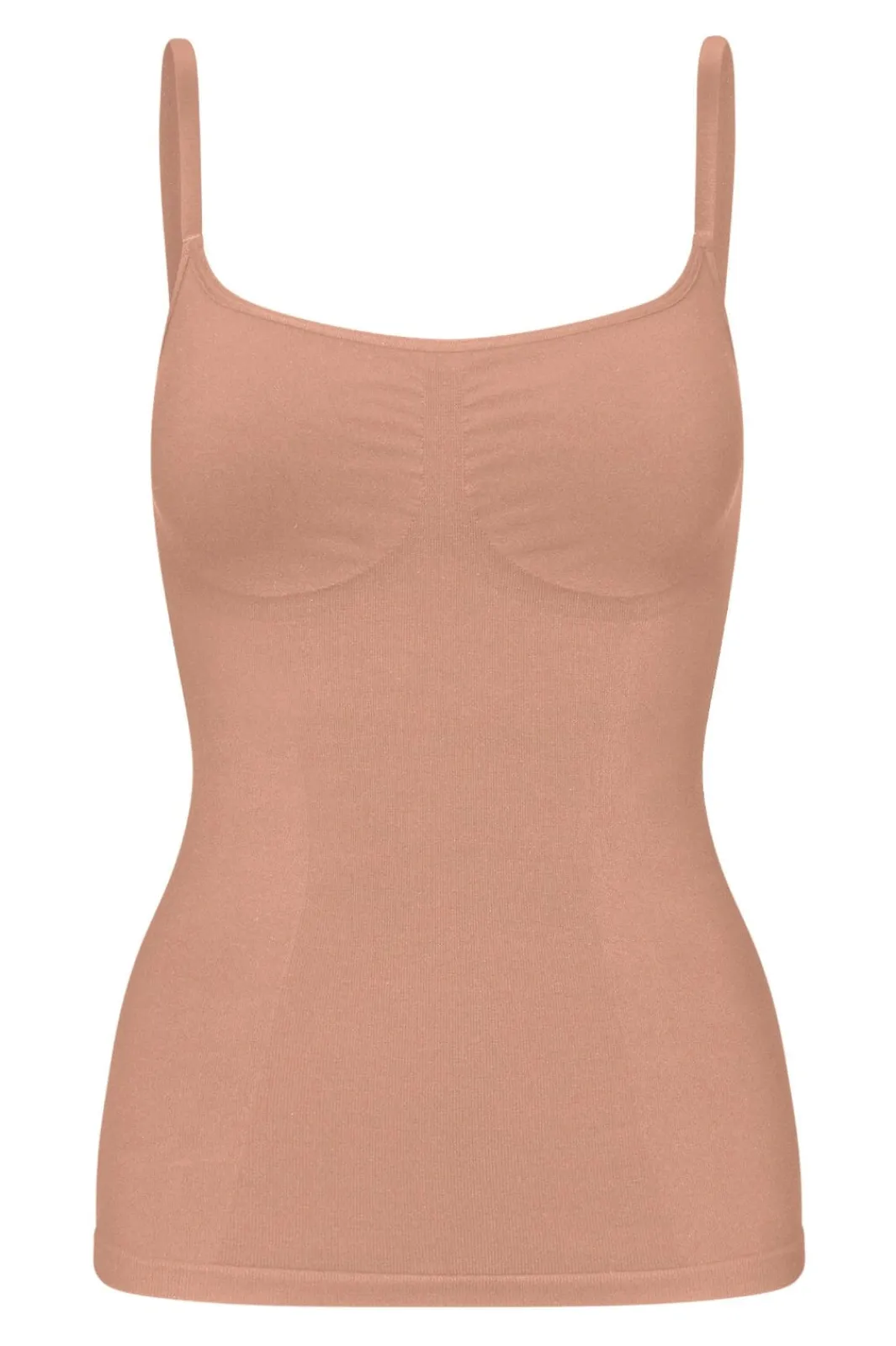 Online Lykkeland Ateliér Second Skin Cami Top Tan