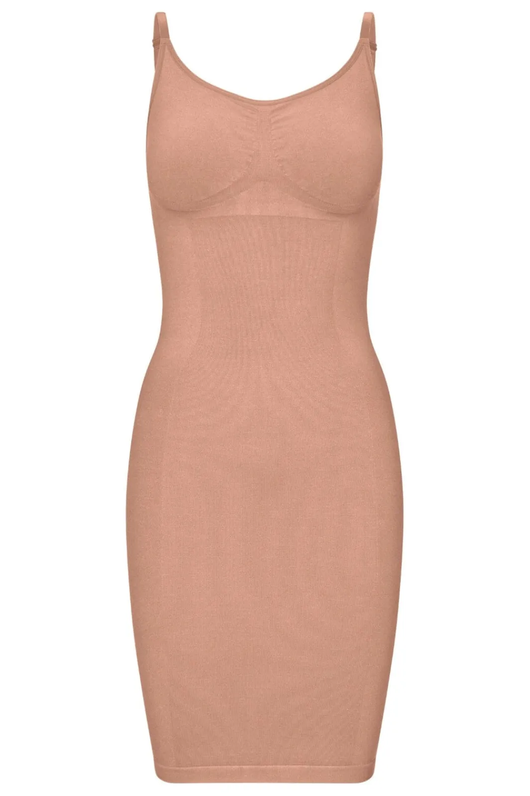 Outlet Lykkeland Ateliér Second Skin Slip Dress Tan