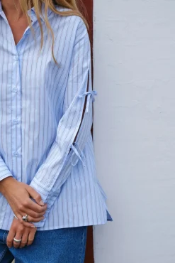 Hot Neo Noir Selini Multi Stripe Shirt 165889 145