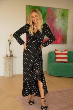 Discount Valentin Studio Senorita Dot Dress 167300 100