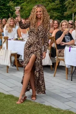 Valentin Studio Senorita Dress Leopard