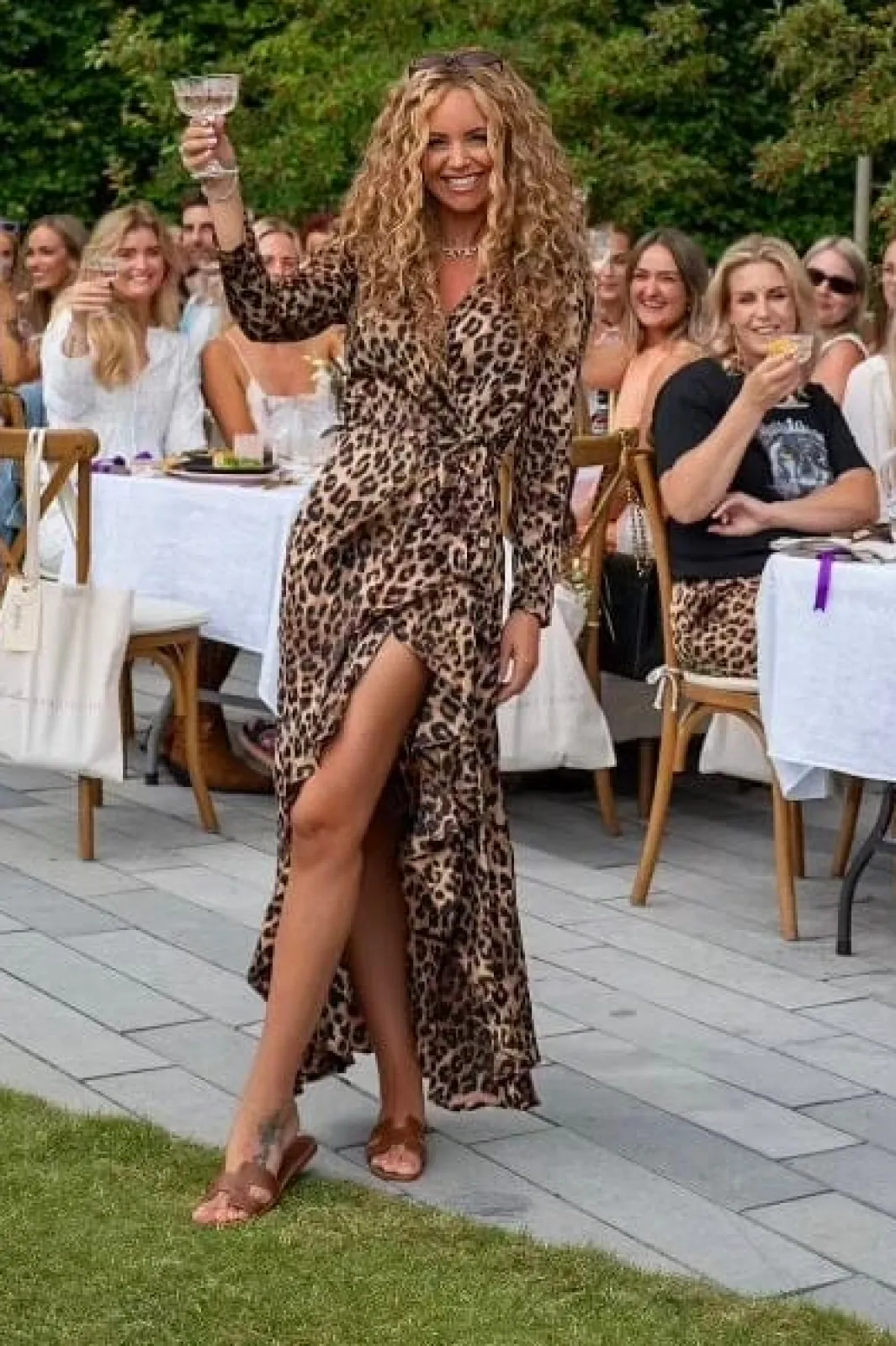 Valentin Studio Senorita Dress Leopard