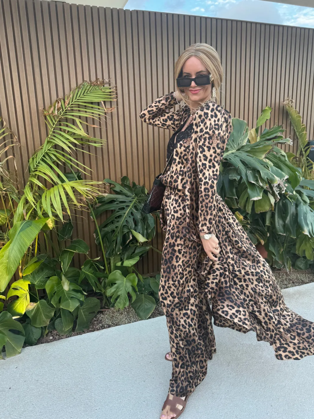 Valentin Studio Senorita Dress Leopard