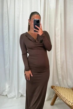 A-bee Serena Dress Brown