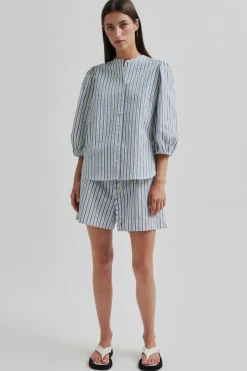 Clearance Second Female Serifa Shorts 59638 Cornflower Blue 5087