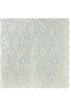 Maileg Serviet, Blomster Mint