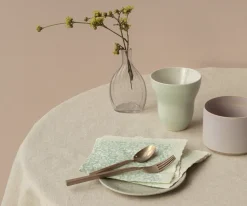 Maileg Serviet, Blomster Mint