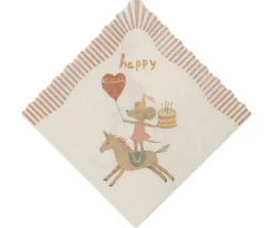 Hot Maileg Serviet, Enhjørning 15 Cm X 15 Cm