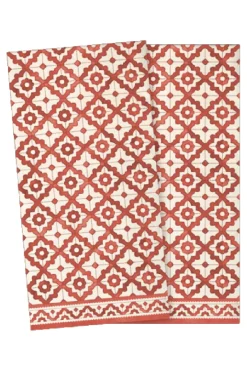 Maileg Servietter, Mosaik Small Rød