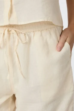 Best Neo Noir Shala Linen Shorts 166102 191