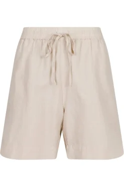 Outlet Neo Noir Shea Linen Shorts Sand