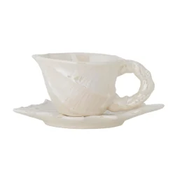 Hot Bloomingville Shellie Kop m/underkop, Hvid, Stentøj 82072685 White