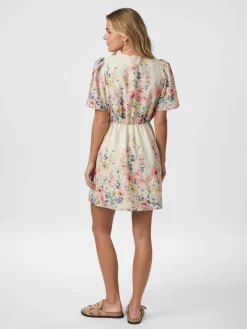 Best Neo Noir Shena Flower Print Dress 166451 122