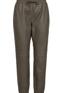 Clearance Co´Couture Shilohcc Leather Joggers 91154 317 Elephant