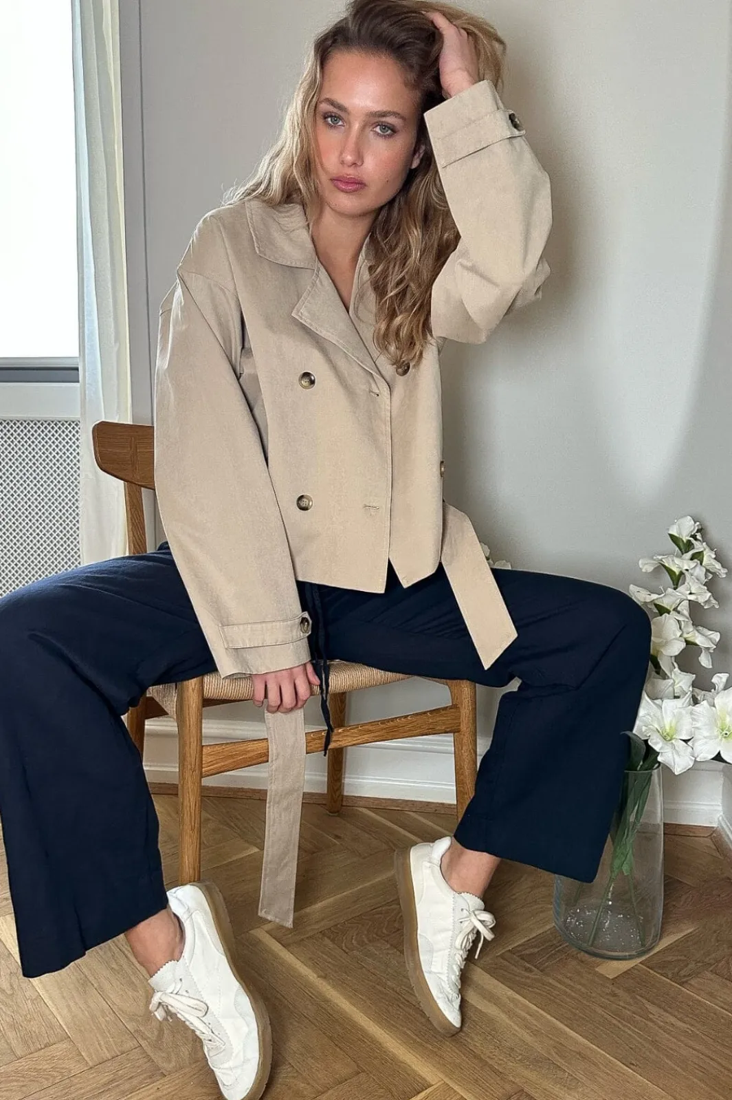 Online Neo Noir Sia F Jacket Sand