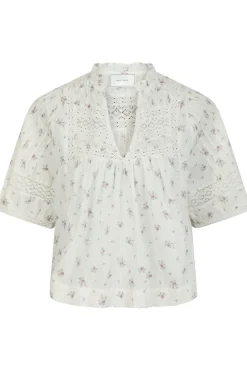 Neo Noir Siama Dobby Flower Blouse 165279 121