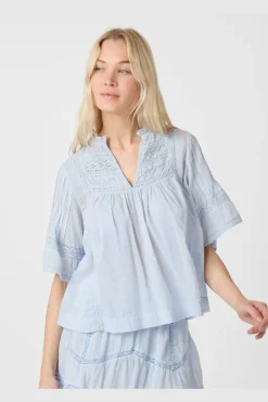 Online Neo Noir Siama S Voile Blouse 164703 145