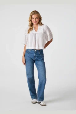 New Neo Noir Siama S Voile Blouse 164703 120
