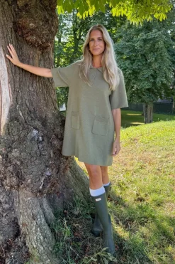 Best BYIC Sific Knit Dress H097-3 Army Green