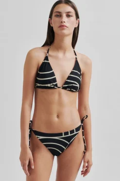 Outlet Second Female Signature Bikini Top 59734 Black 8001