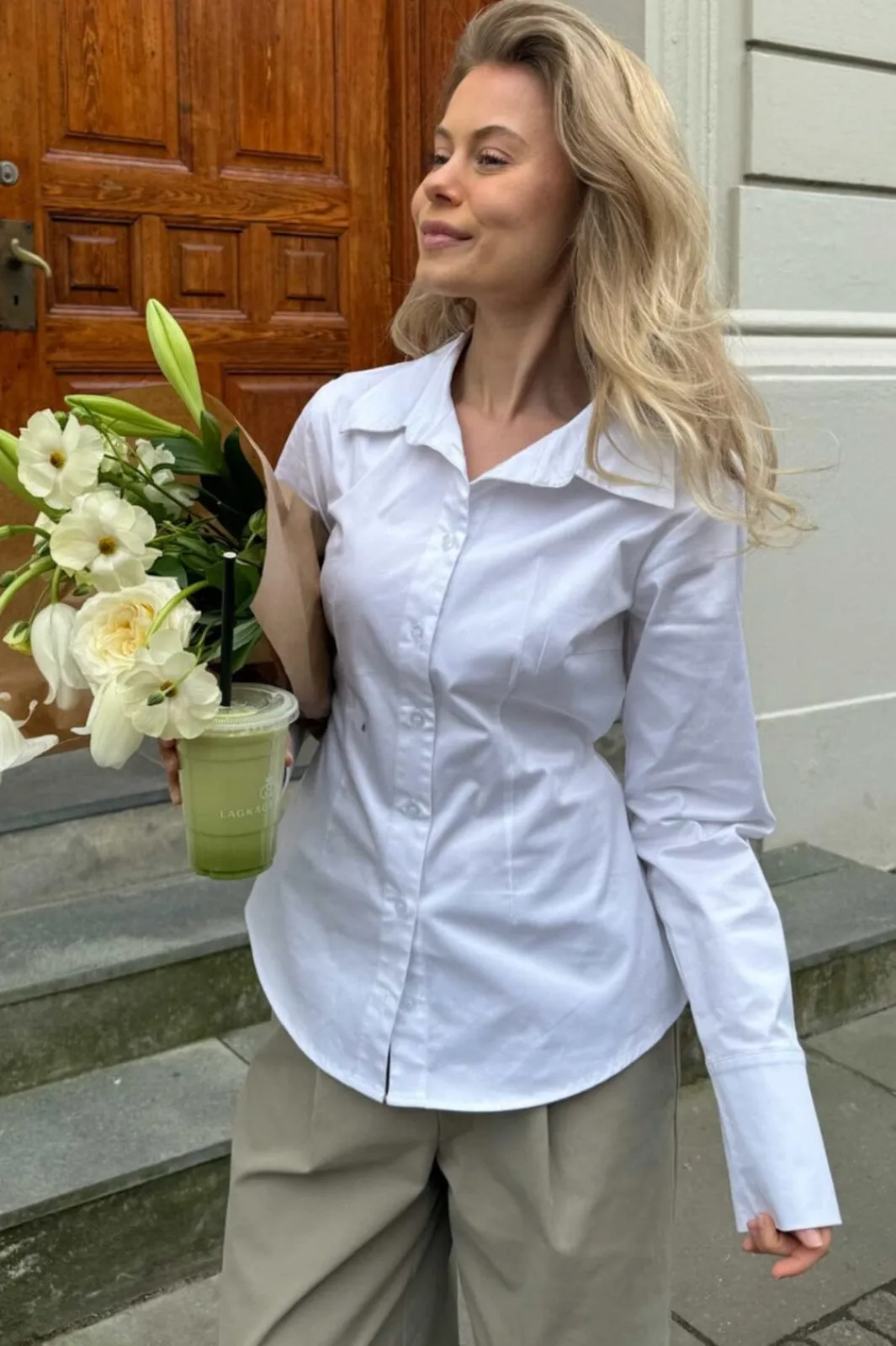 Best BYIC Siljaic Shirt A23829 White
