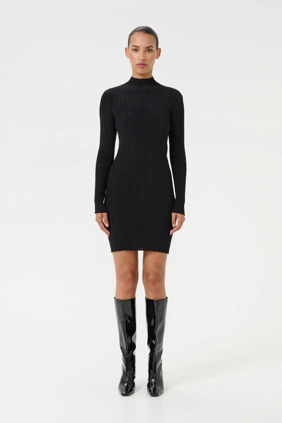 Clearance Gestuz Silvigz Ls Short Dress 10909595 100017 Black