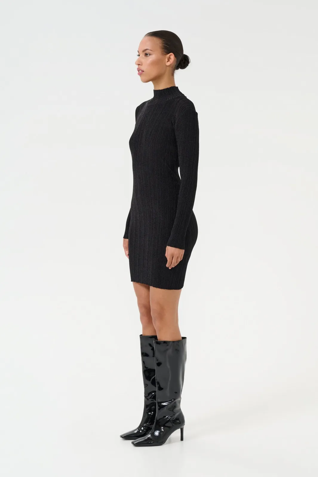 Clearance Gestuz Silvigz Ls Short Dress 10909595 100017 Black