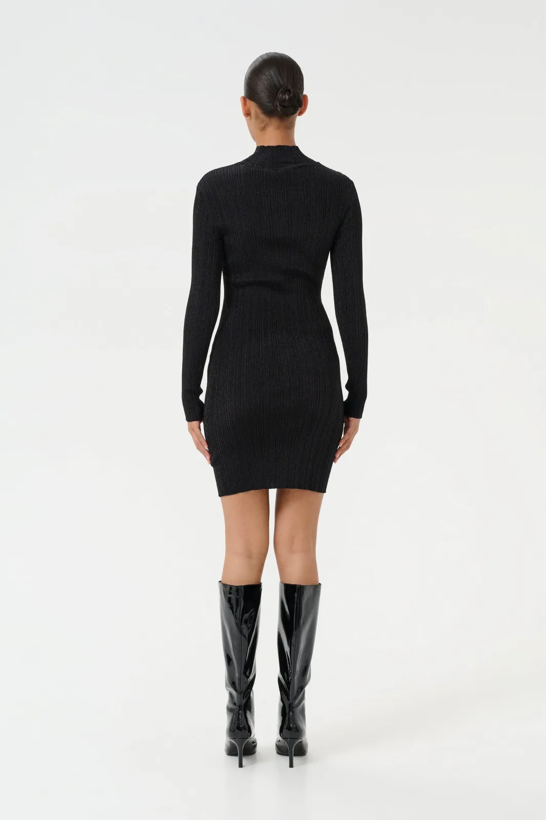 Clearance Gestuz Silvigz Ls Short Dress 10909595 100017 Black