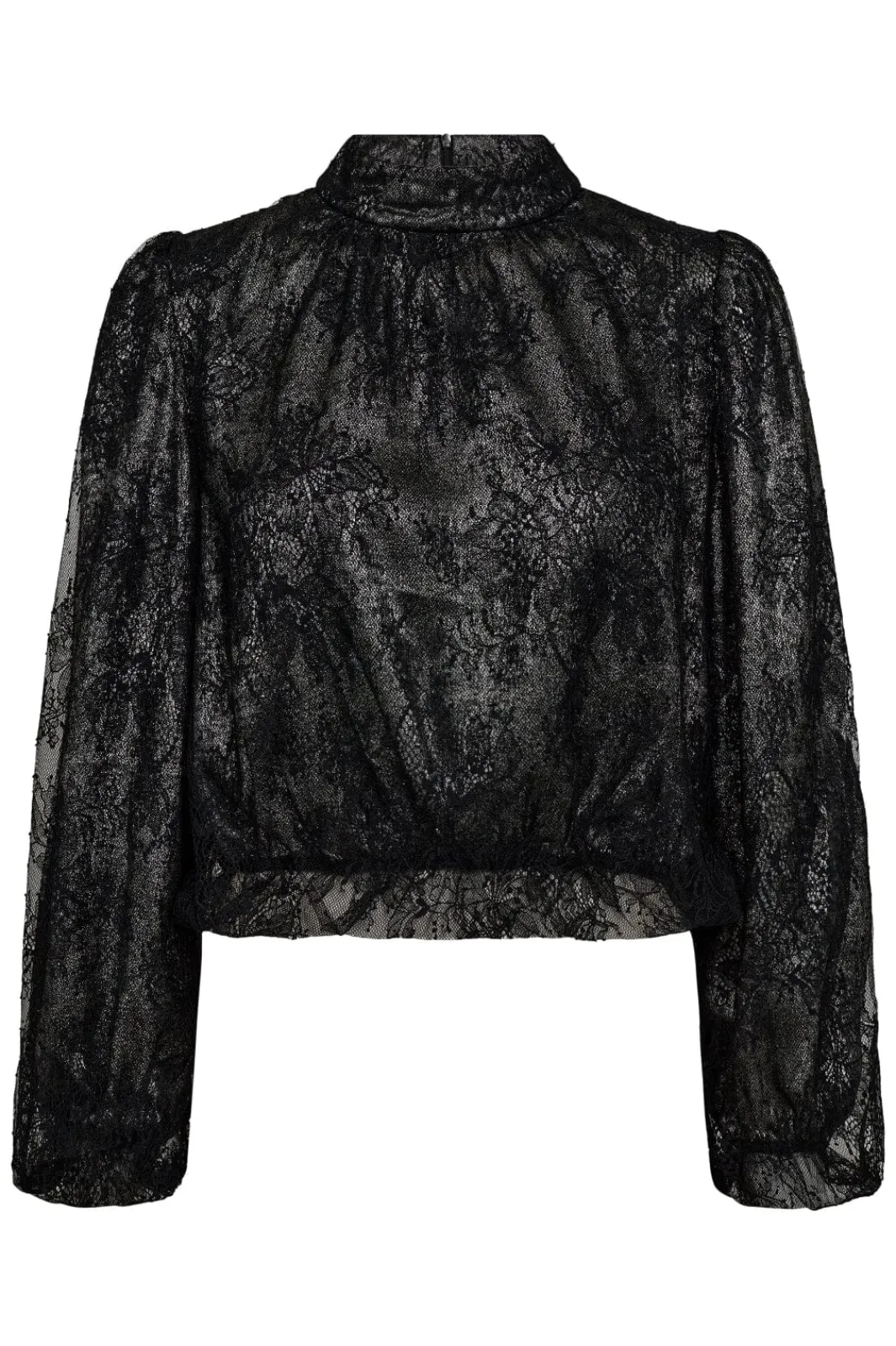 Clearance Co´Couture Similicc Lace Balloon Blouse 35636 96 Black
