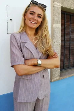 Online Liberte Simi-Ss-Shirt 22242 Light Brown Simili