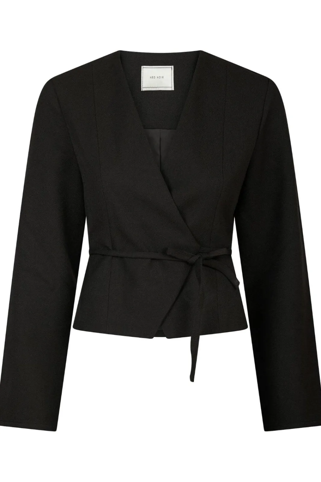 Outlet Neo Noir Simmi Wrap Blouse 164152 Black
