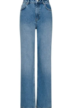 New Neo Noir Simona D Pants Stonewash