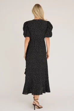 Clearance A-View Sinda Dot Dress AV8152 067