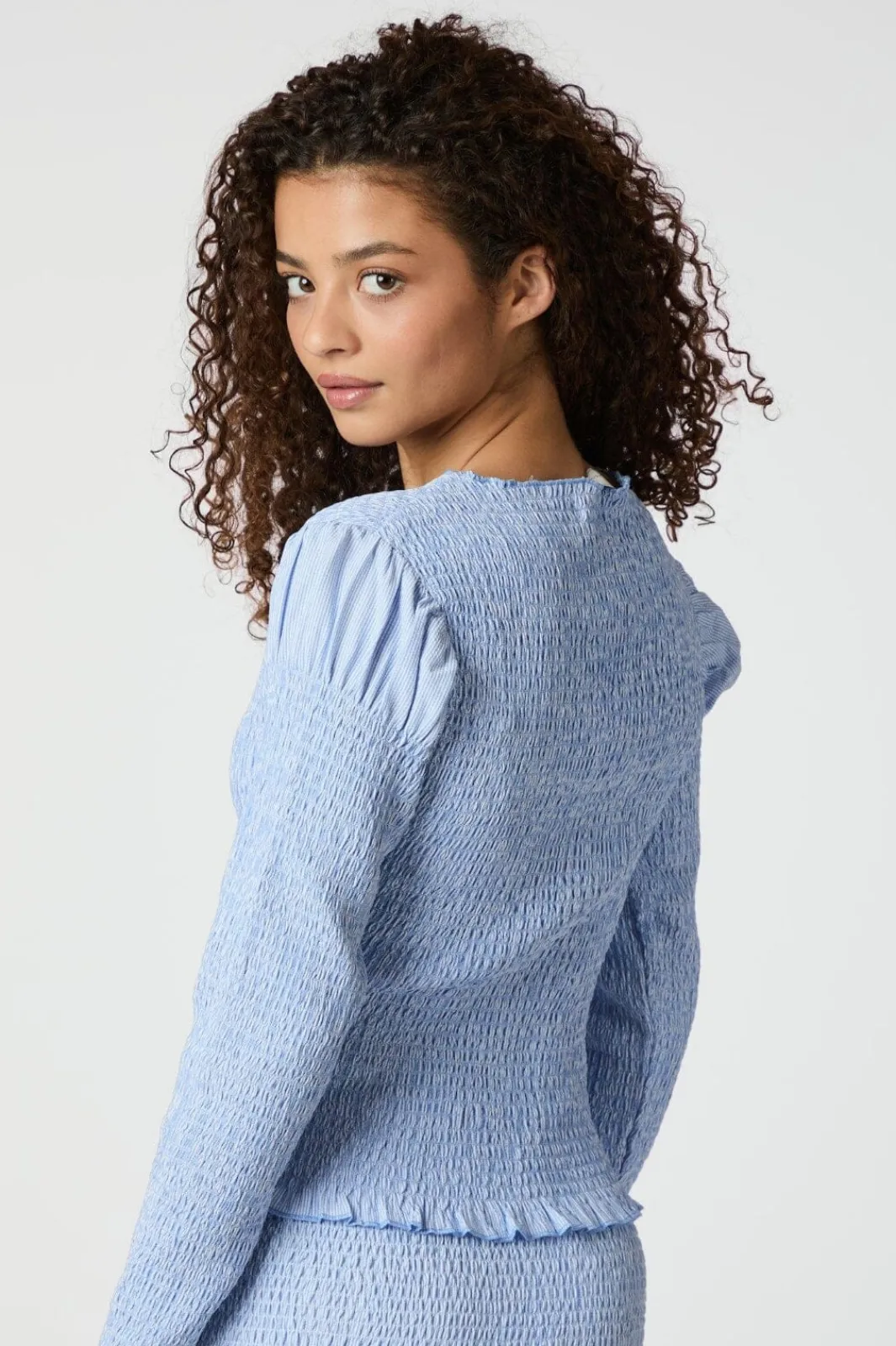 Sale Neo Noir Sirine Smock Blouse 164497 145