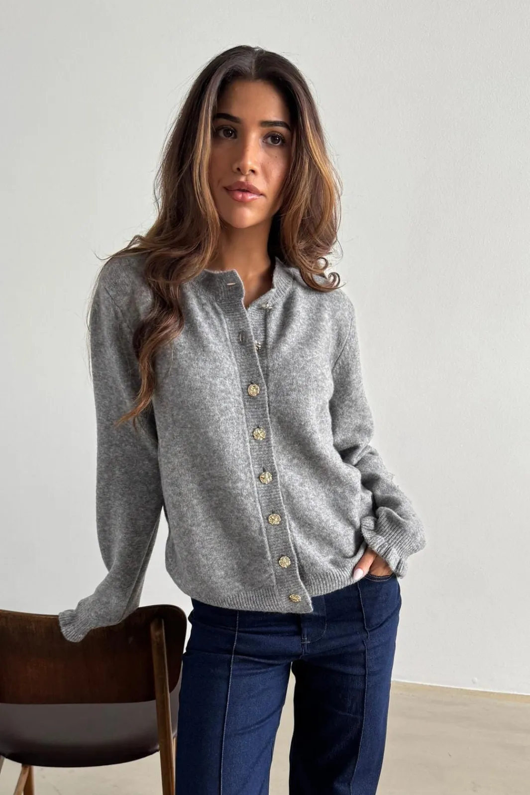 Outlet Continue Sisse Gold 15054 Grey