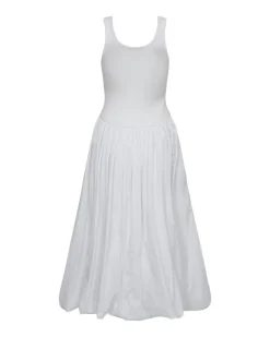 Clearance Copenhagen Muse Siv-dress 206162 1010 Bright White