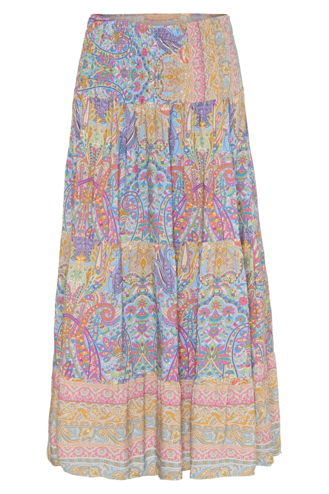 Sale Marta Du Chateau Skirt 5201 Sky 4174 Print