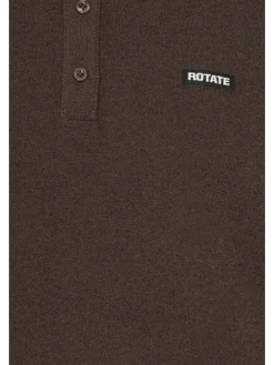 Rotate Slinky Knit Polo 1151371667 Molé